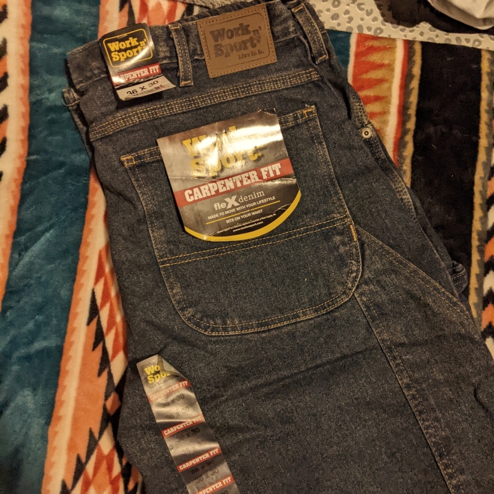 NWT Work n' Sport Carpenter Jeans
